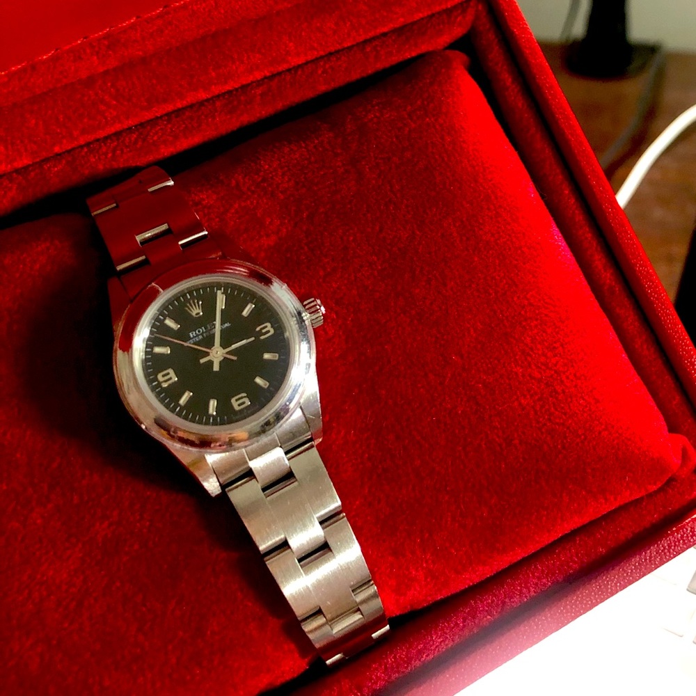 Ladies Rolex Oyster Perpetual w/ manufacturers box